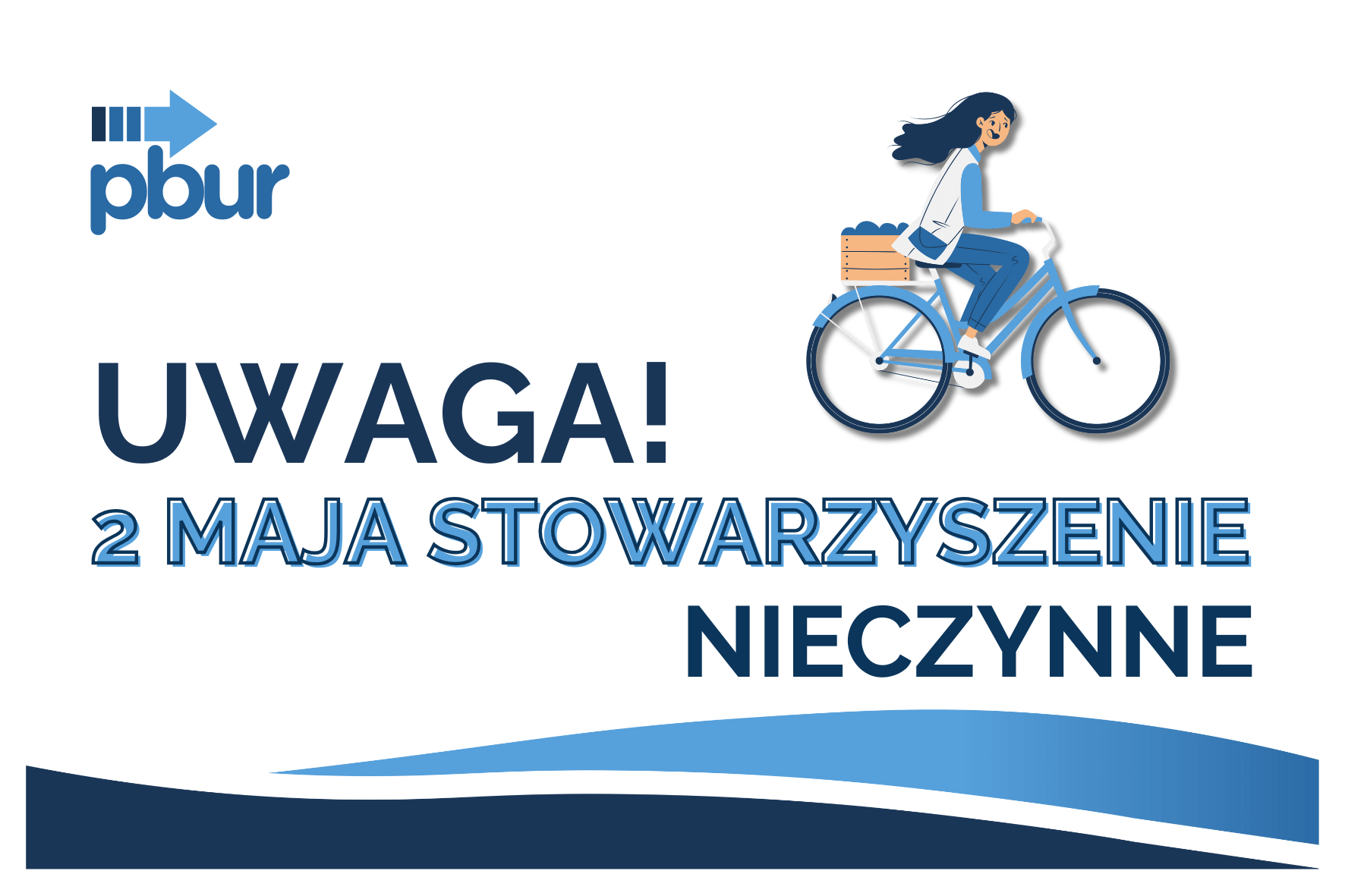 W dniu 02.05.2025r. (piątek) Biuro Obsługi Klienta jest nieczynne